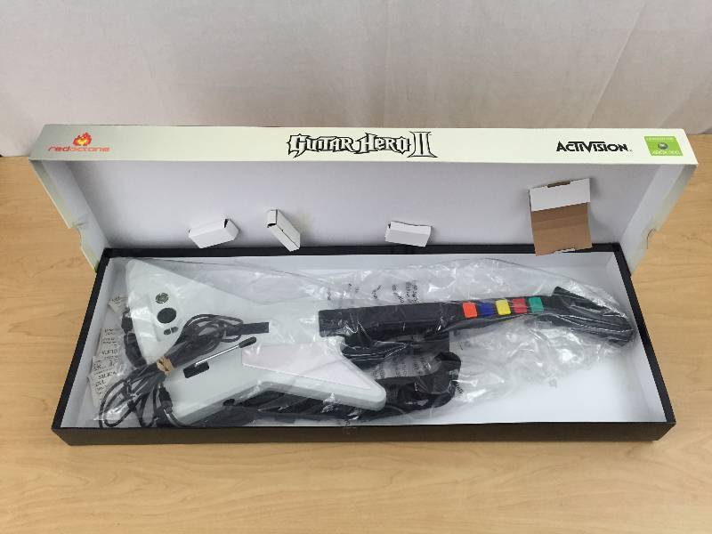 RedOctane Guitar Hero II Wired Gibson X-plorer Guitar Controller for XBOX 360