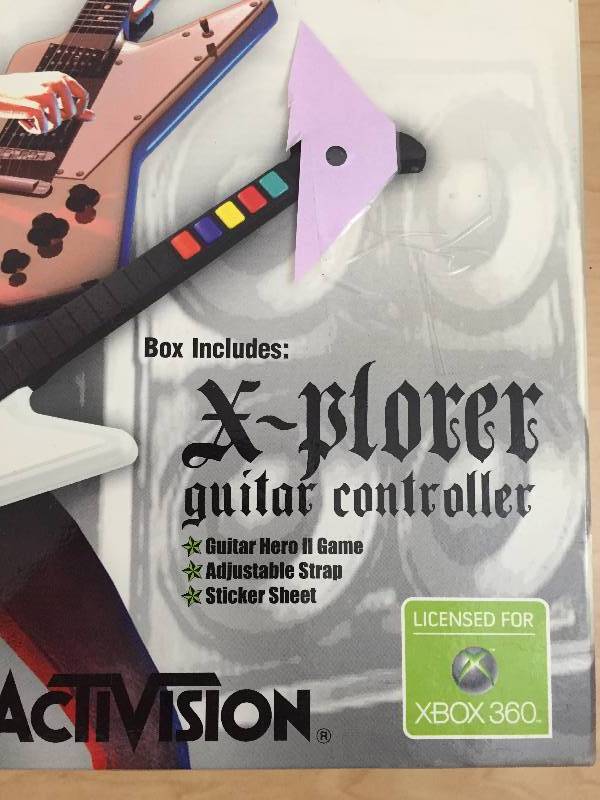 guitar hero 2 xplorer controller xbox 360 switches