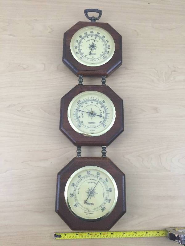 springfield thermometer barometer and humidity meter