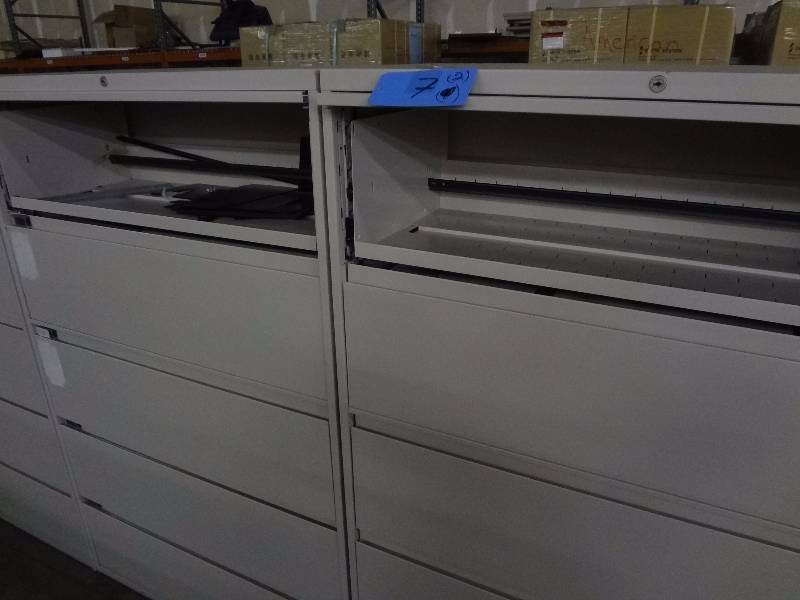 Pair of Steelcase Lateral Files