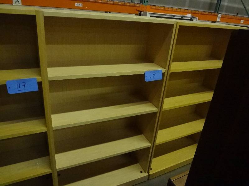 Blonde Book Case