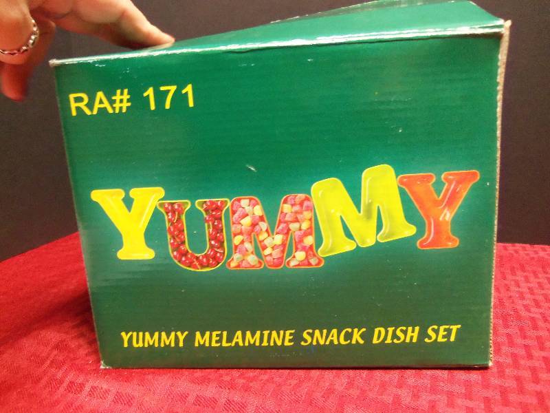 YUMMY Snack Dish Set