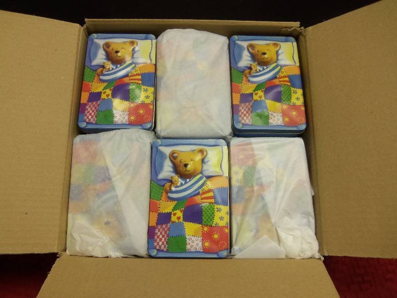 Teddy Bear Tins