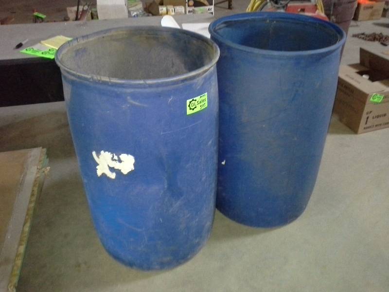 lot 373 image: Plastic Barrels