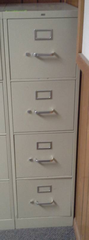 lot 486 image: File Cabinet