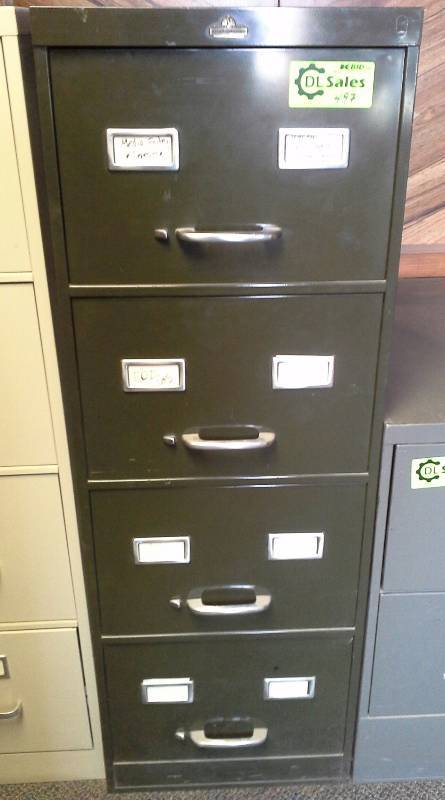 lot 497 image: File Cabinet