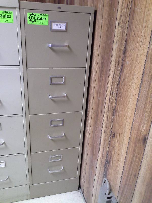 lot 519 image: File Cabinet