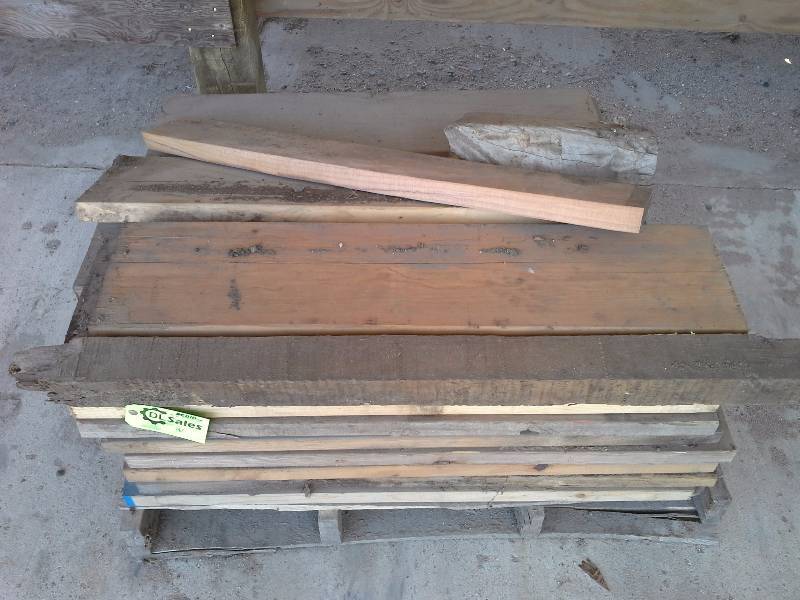 lot 382 image: Wood Decking for Pallet Racking