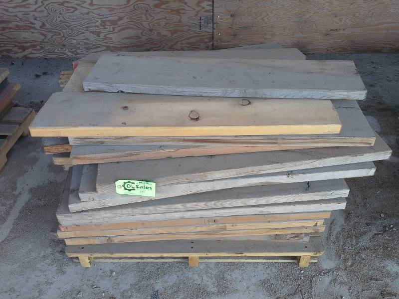 lot 385 image: Wood Decking for Pallet Racking