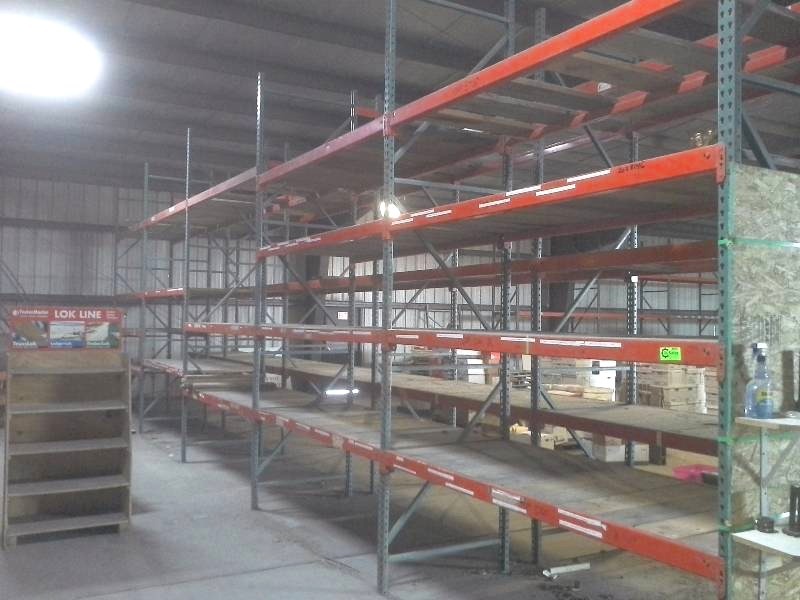 lot 15 image: Pallet Racking