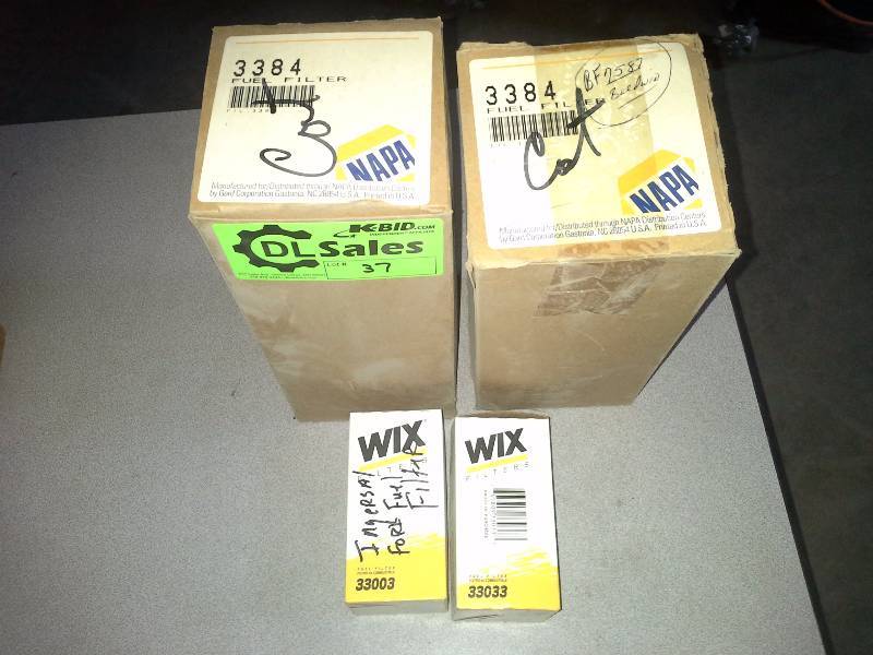 lot 37 image: Fuel Filters