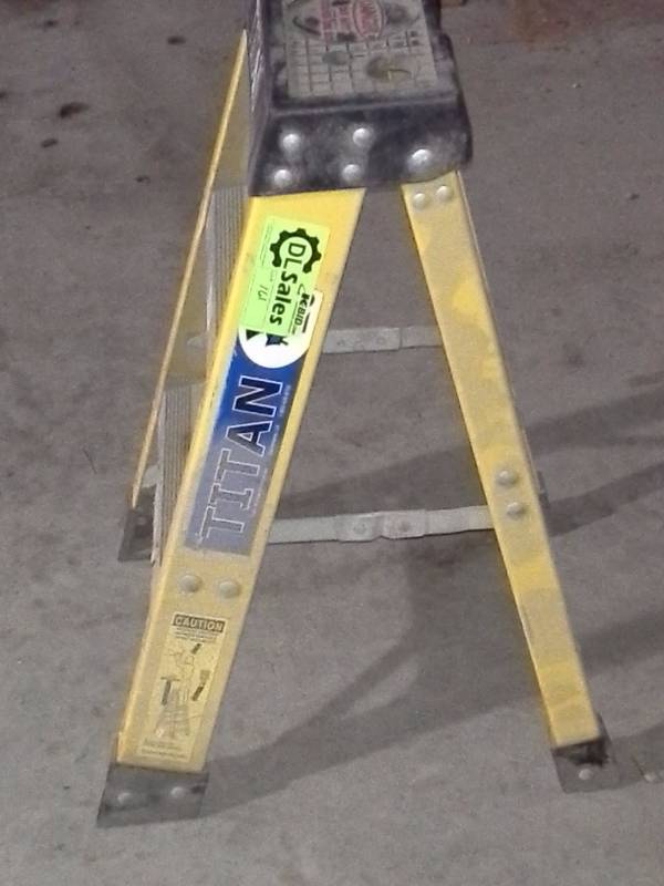 lot 161 image: Fiberglass Ladder