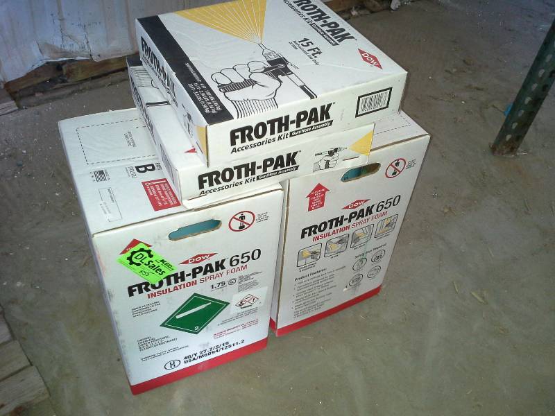 lot 555 image: Dow Froth-Pak