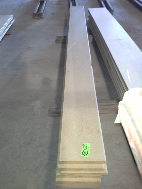 lot 281 image: Unfinished MDF w bullnose