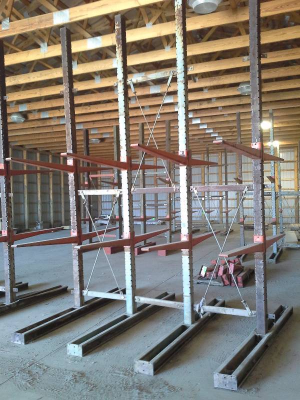 lot 262 image: Cantalever Racks