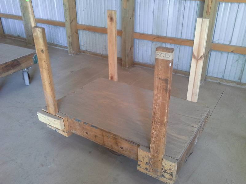 lot 278 image: Wood Cart