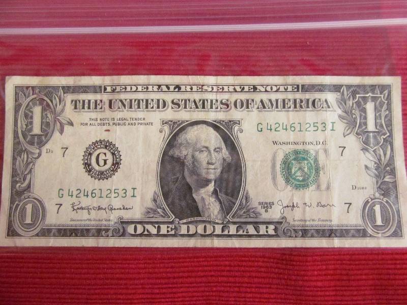 $1.00 Bill