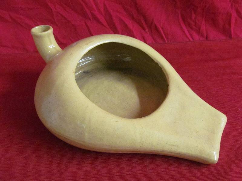 vintage bedpan