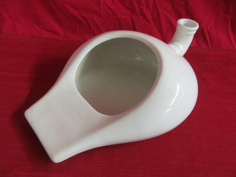 vintage bedpan