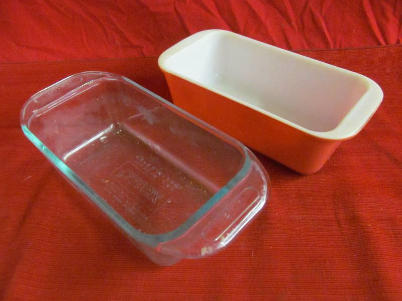 Pyrex loaf pans