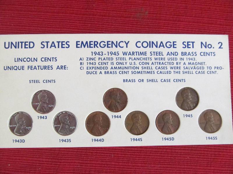 Lincoln 1 cent coins
