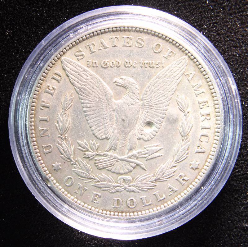 1898 MORGAN SILVER DOLLAR XF DETAILS IN AIRTITE HOLDER