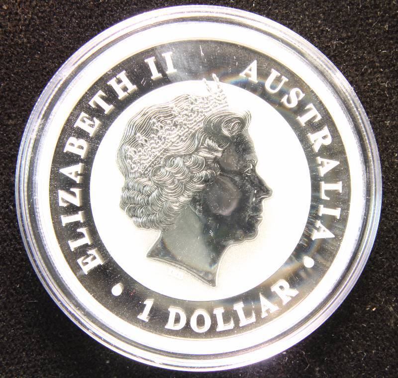2016 AUSTRALIAN KOOKABURRA 1 TROY Oz. .999 FINE SILVER IN ORIGINAL GOVERNMENT CAPSULE