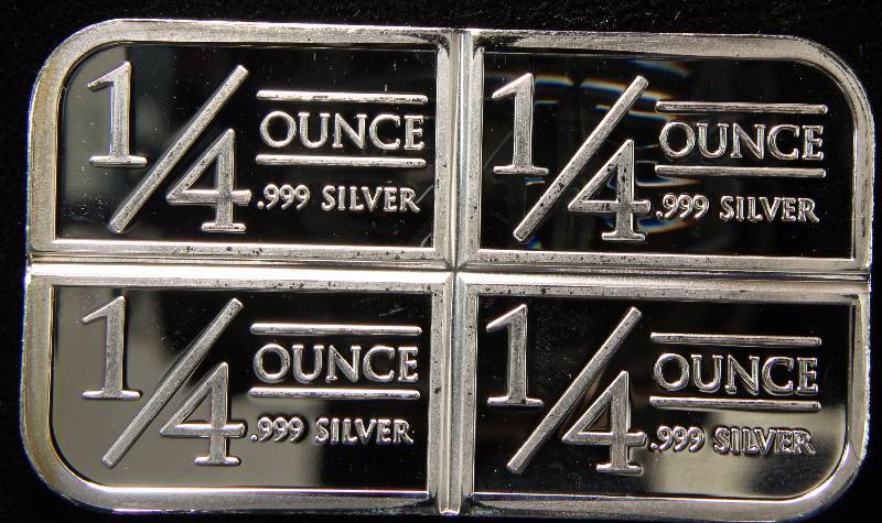 1 TROY OZ. .999 FINE SILVER STAGECOACH BAR (4 X 14 CRACKER)