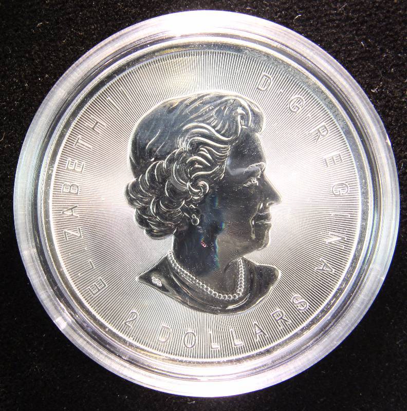 2016 CANADA HOWLING WOLVES 34 Oz. .9999 FINE SILVER IN AIRTITE HOLDER