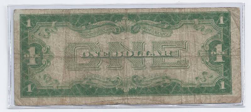 SERIES 1928 A $1 DOLLAR NOTE FUNNYBACK SILVER CERTIFICATE