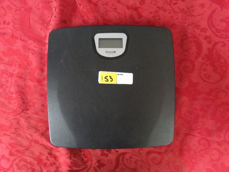 lot 53 image: Electronic Bathroom Scale