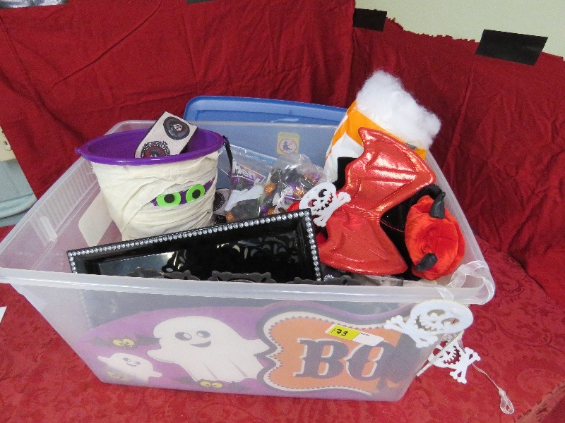 lot 73 image: Large Halloween Lot