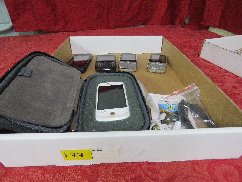 lot 77 image: used cell phones