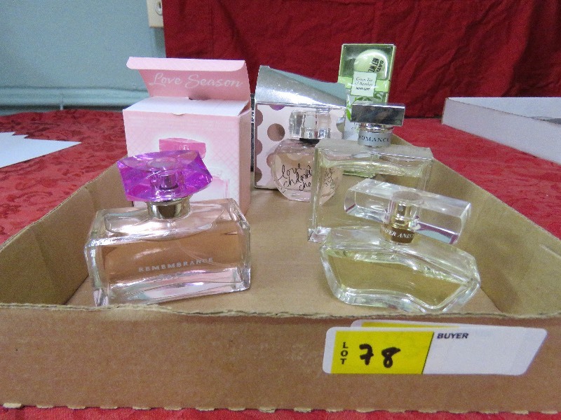 lot 78 image: perfume lot