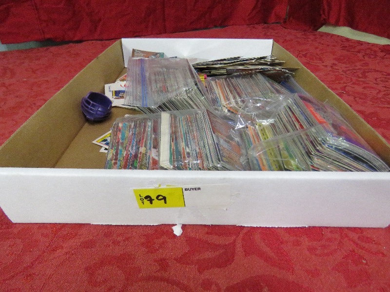 lot 79 image: sports cards