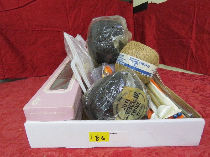 lot 86 image: Knitting Lot