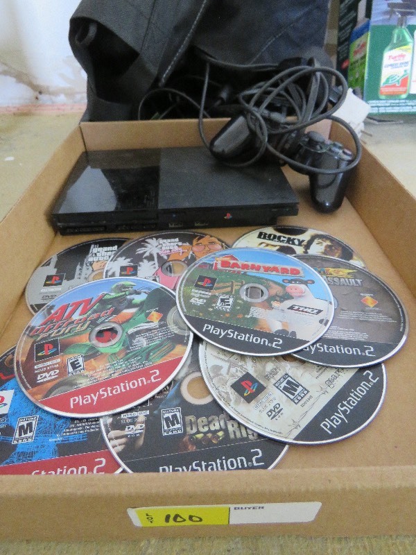 lot 100 image: PS2 Lot