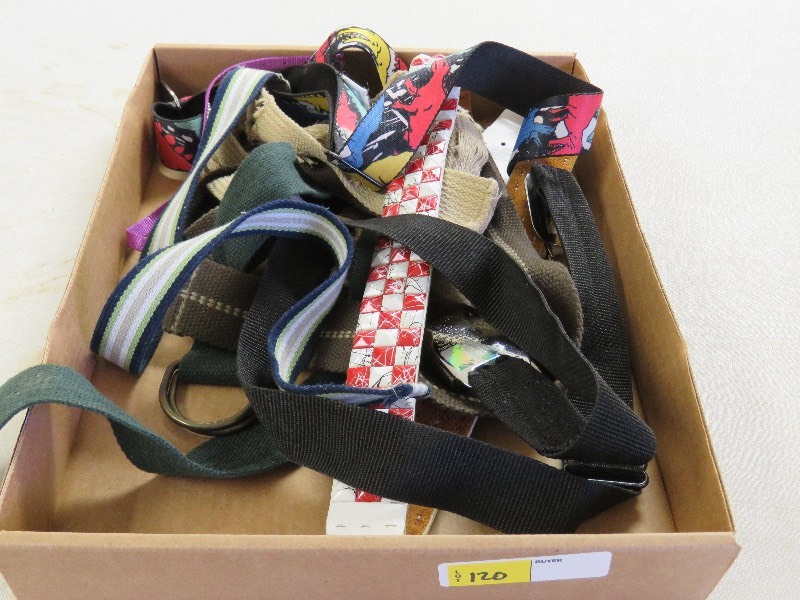 lot 120 image: Belts