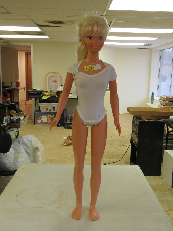 lot 127 image: Life Size Barbie