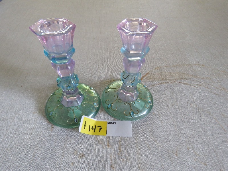 lot 147 image: Candle Sticks