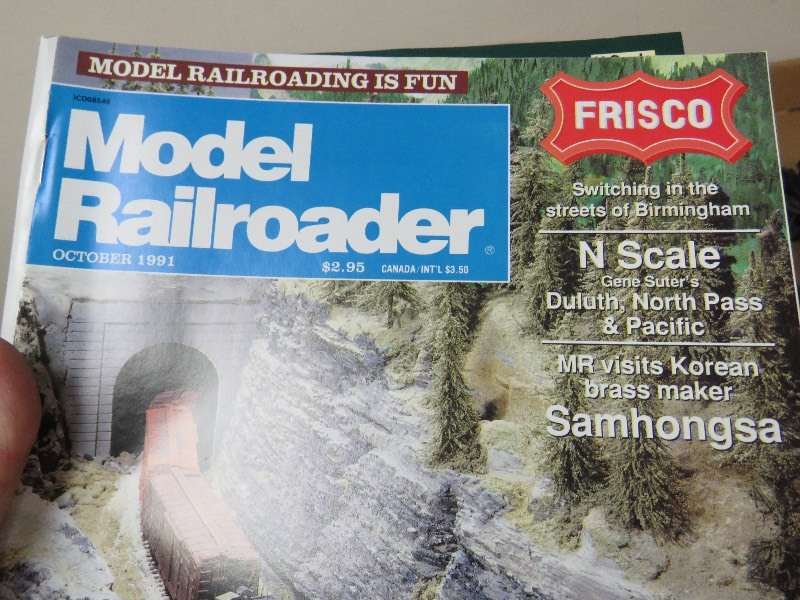 lot 233 image: Model Railroader Magazines