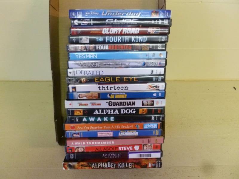 lot 4 image: DVD Movies