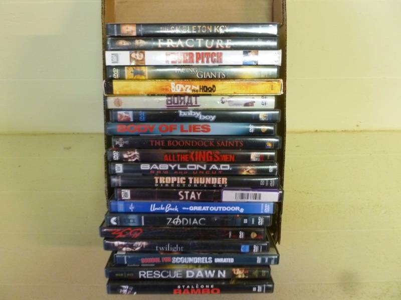 lot 6 image: DVD Movies