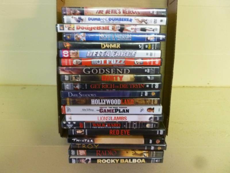 lot 8 image: DVD Movies