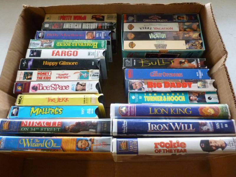 lot 15 image: VCR Movies