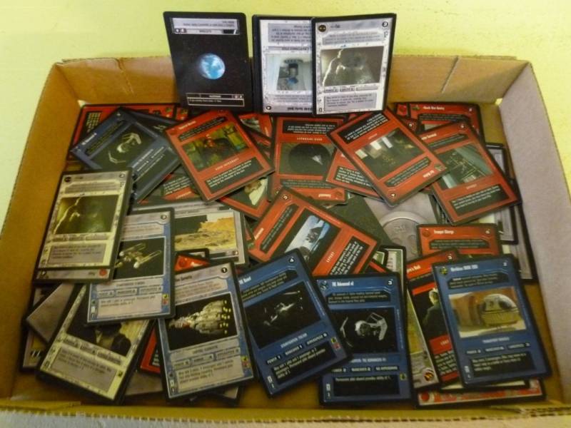 lot 81 image: Star Wars Cards