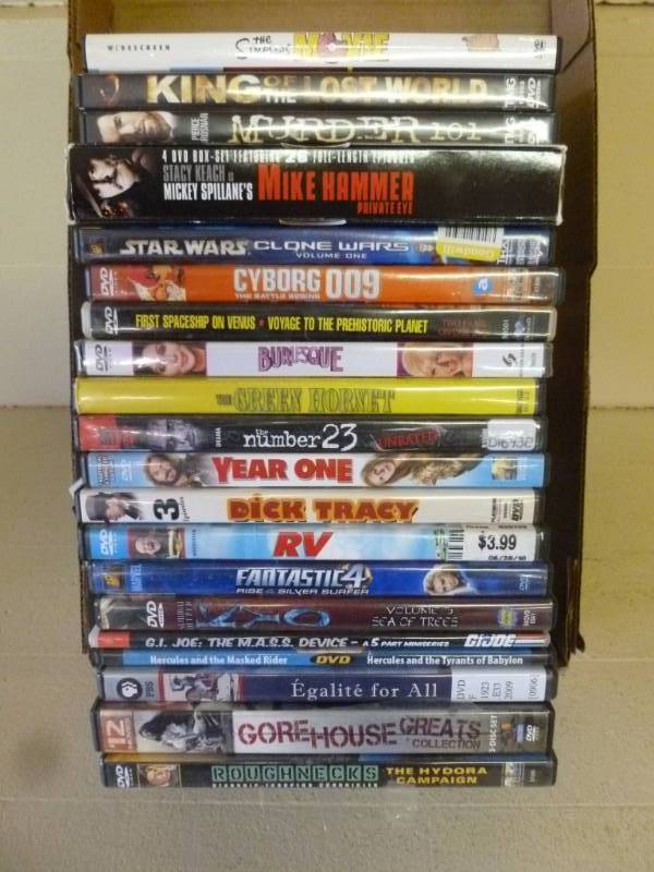 lot 140 image: DVD Movies