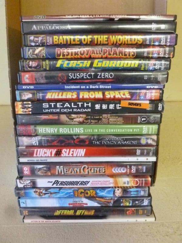 lot 142 image: DVD Movies