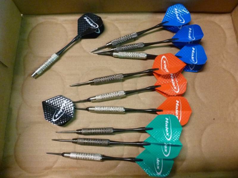 lot 222 image: Throwing Darts
