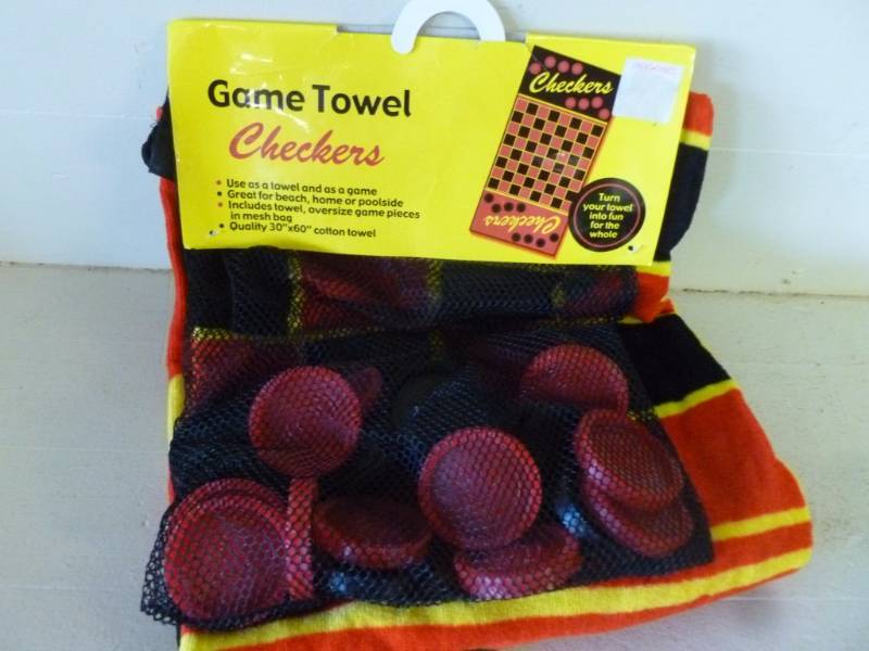 lot 326 image: Checkers Game Towel